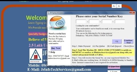 Download - JR Typing Tutor | Hindi Typing, Data Entry, Steno typing ...